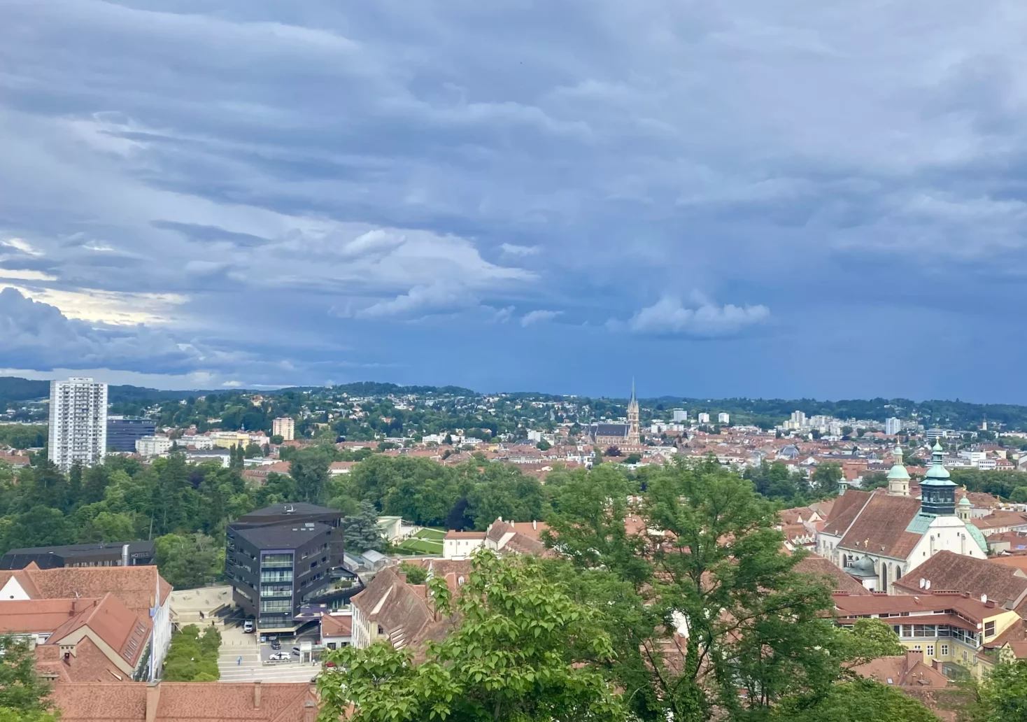 Foto auf 5min.at zeigt das Wetter in Graz
