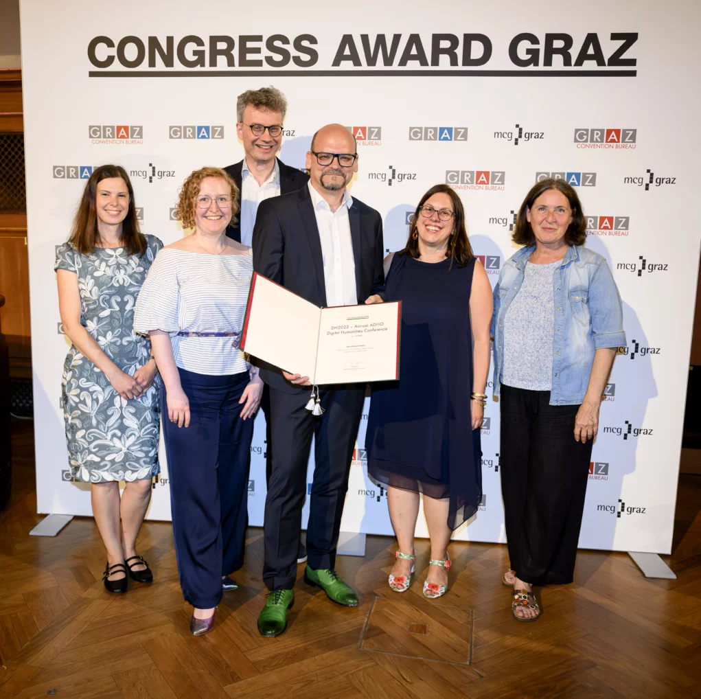 Das Bild auf 5min.at zeigt Preisträger der Grazer Congress Awards 2024.