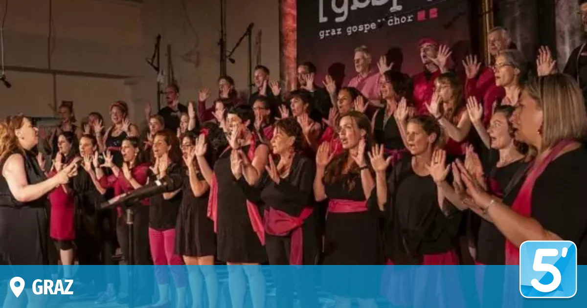 The Graz Gospel Choir invites you to its Summer Concert 2024 – 5 minutes
